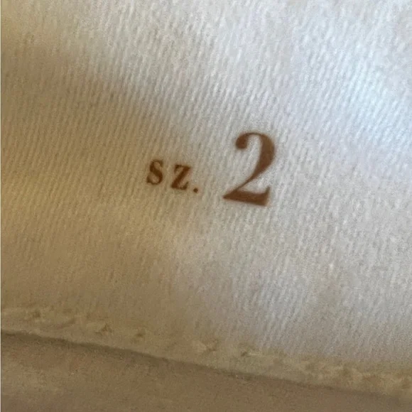 White House Black Market White Sequin Patch Skinny Ankle Jean - Size 2 (29") - Picture 11 of 13